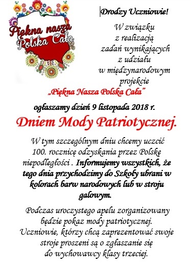 Dzień Mody Patriotycznej